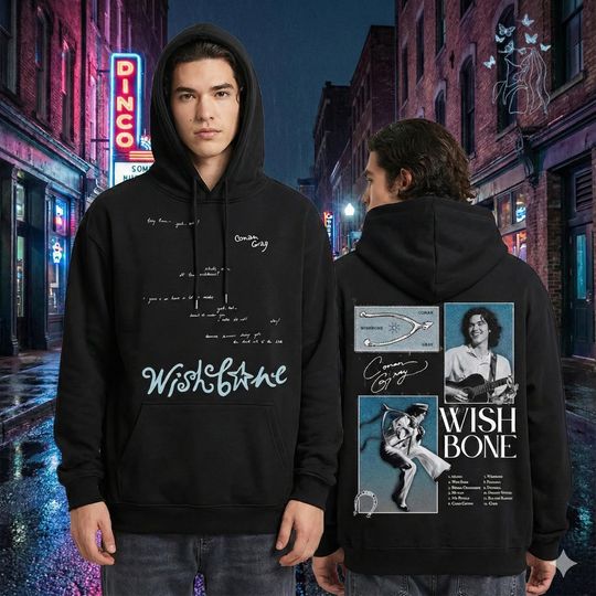 Discover Conan Grayy Wish Bone Tour 2026 Hoodie, Vintage Pop Singer Tee, Superache Graphic Shirt, Unisex Graphic Tee, Gift for Music Fan