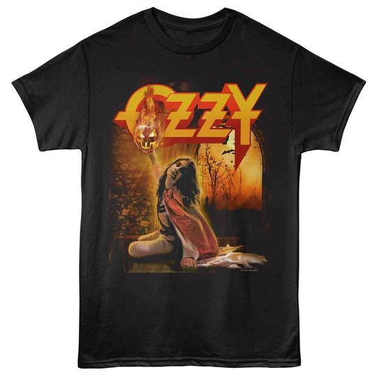 Discover Ozzy Osbourne Blizzard Jack O Lantern Black T-Shirt
