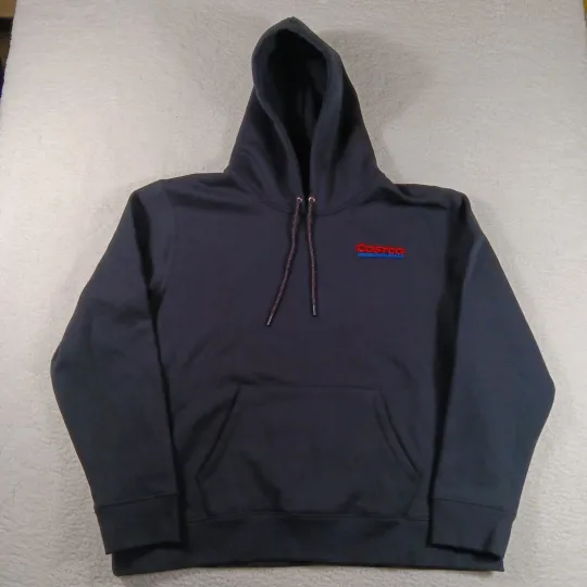Discover Kirkland Signature Hoodie Mens XXL Black Costco Wholesale HeavyWeight