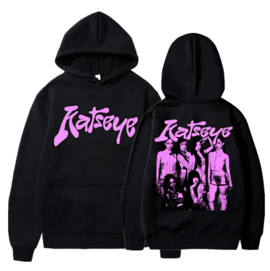 Discover Kpop Katseye Member Korean Double Sided Double Sided Hoodie