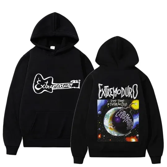 Discover Extremoduro Tour 2026 Double Sided Hoodie