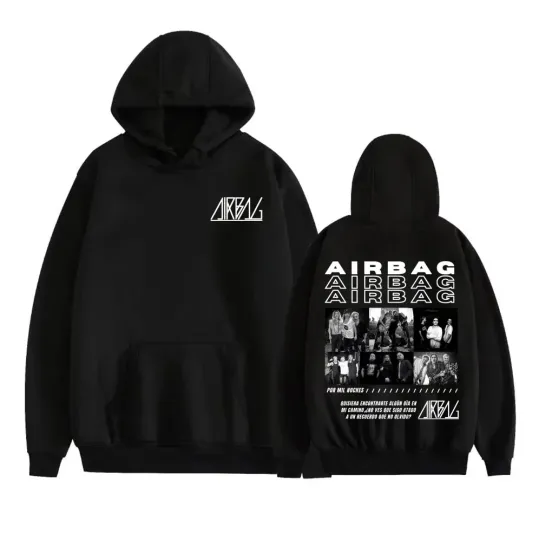 Discover Airbag Anarquia En Buenos Aires Album 2026 Tour Double Sided Hoodie