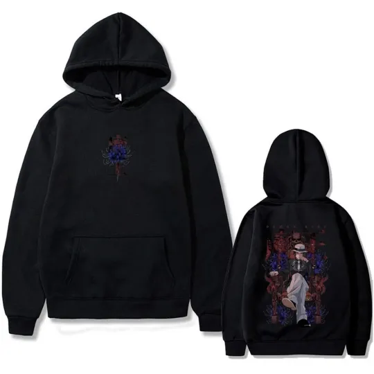Discover demon Anime Printed Hoodie
