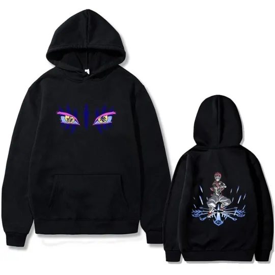 Discover demon Anime Printed Hoodie