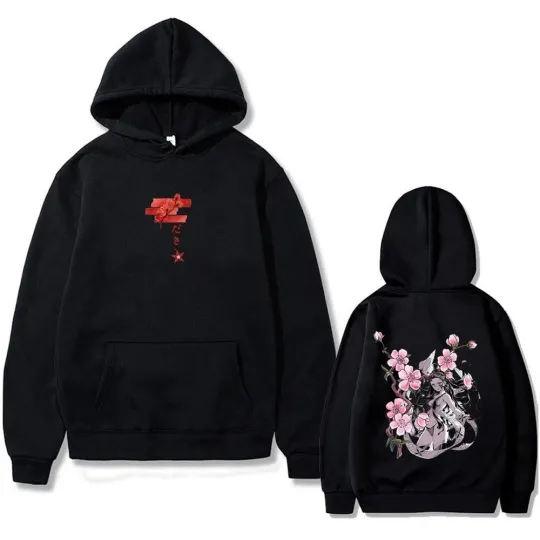 Discover demon Anime Printed Hoodie