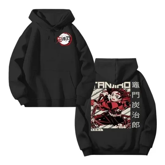 Discover demon Anime Printed Hoodie