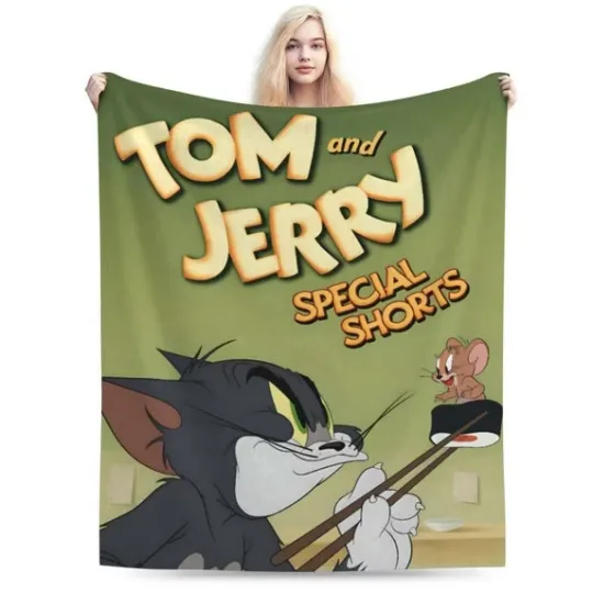 Discover Tom Jerry Blanket, Tom And Jerry Cartoon Movie Fleece Blanket