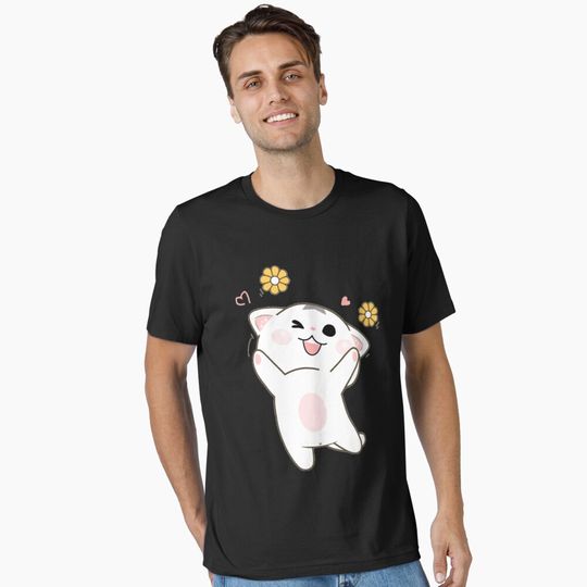 Discover Flower Cat Essential T-Shirt