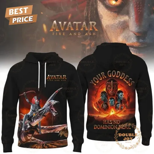 Avatar Fire and Ash Goddess 3D Hoodie