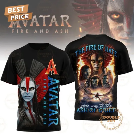 Discover Avatar Fire and Ash T-Shirt - Fire of Hate, Ash of Grief