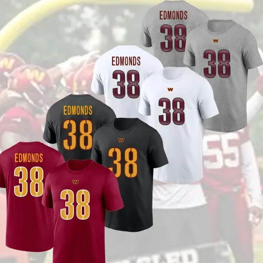 Discover Chase Ed.monds #38 Washington Com.man.ders 2025 Name & Number For Fans