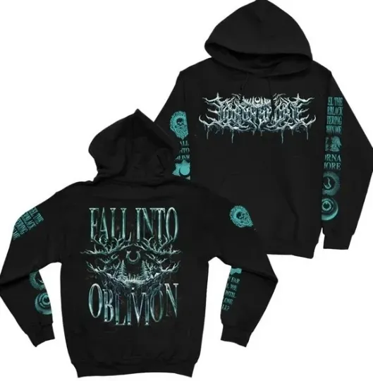 Discover Lorna Shore Fall Into Oblivion 3D Hoodie for Fans