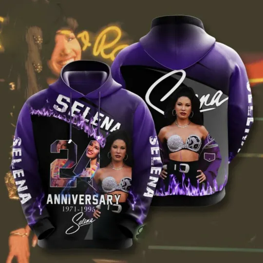 Discover New 3D Hoodie for Fan Selena