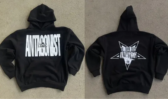 Playboi Carti Antagonist 2.0 2025 Tour Double Sided Hoodie Unisex Allsize