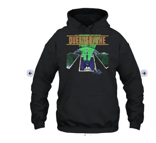 Discover Queensrÿche The Warning Retro Hoodie
