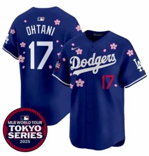 LA Dodgers Takashi Murakami Tokyo Series Shohei Ohtani Jersey