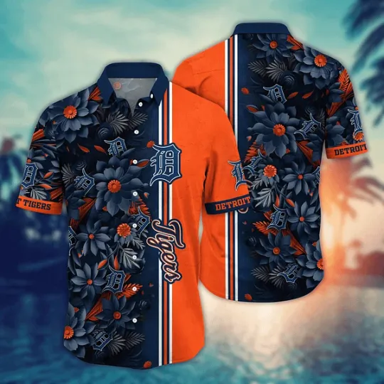 Discover Detroit Baseball Team Tigerss Hawaiian Shirt
