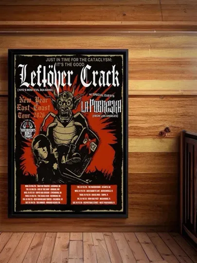 Poster Leftover Crack New Year East Coast Tour 2026