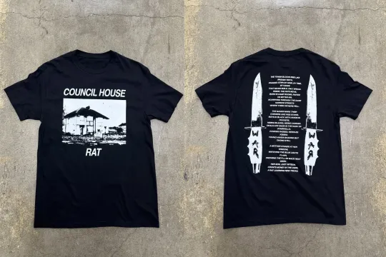 Discover EsdeeKid Rebel Tour UK/EU 2025 Council House Double Sided T-Shirt