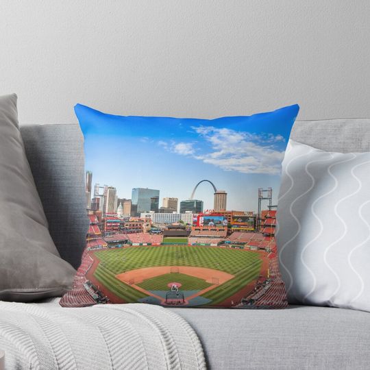 Discover Busch Stadium Pillow