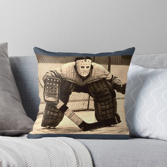 Discover Goalie Hockey classic Pillow