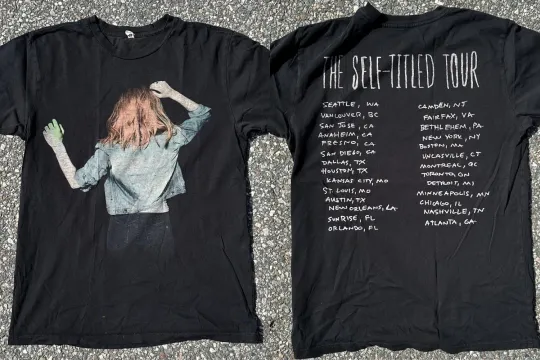 Discover Paramore 2013 Self Titled Tour T-shirt Hayley Williams Emo Concert