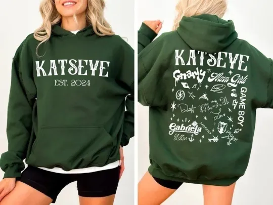 Discover Retro Katseye Hoodie,Katseye Beautiful Chaos Gnarly Unisex S-5XL