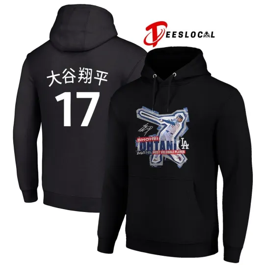 Discover LosAngel Dodger Shohei-Ohtani most valuable player Japanese Hoodie S-5XL