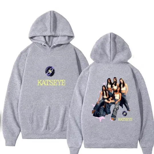 Katseye Unisex Double Sided Hoodie