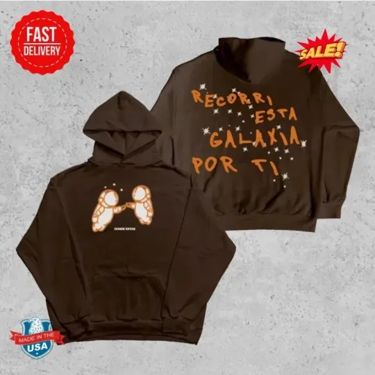 Ivan Cornejo Mirada Double Sided Hoodie Dark Chocolate