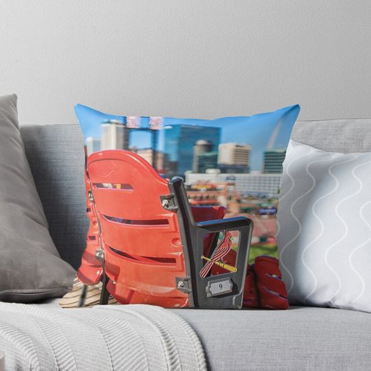 Discover Busch Stadium Pillow