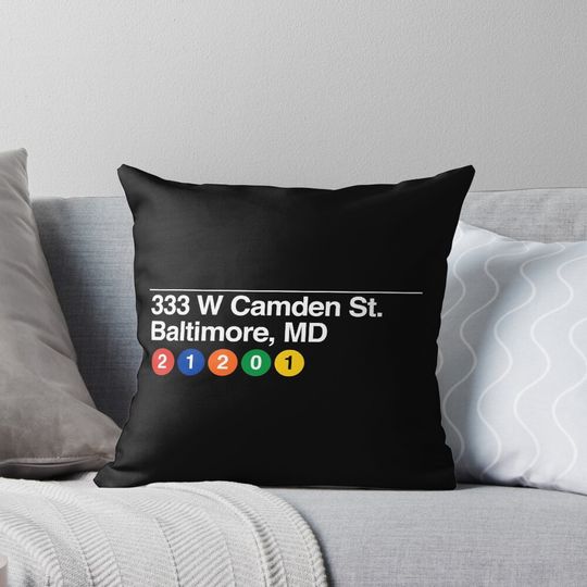 Discover Oriole Park at Camden Yards | 333 W Camden St, Baltimore, MD 21201 Pillow