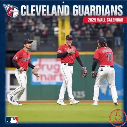 Discover Cleveland  Baseball 2026  Team Wall Calendar