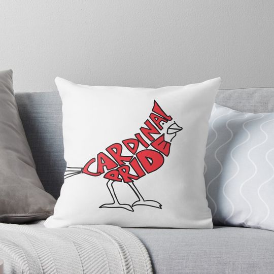 Discover Cardinal Pride Pillow