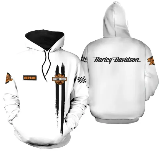 Discover Personalized Harley Racing Davidson Hoodie, gift for him