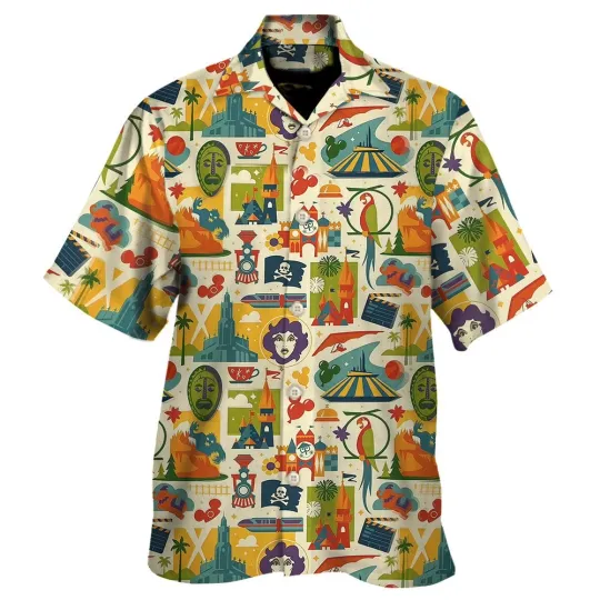 Discover Magic Kingdom Hawaiian Shirt For Men Women