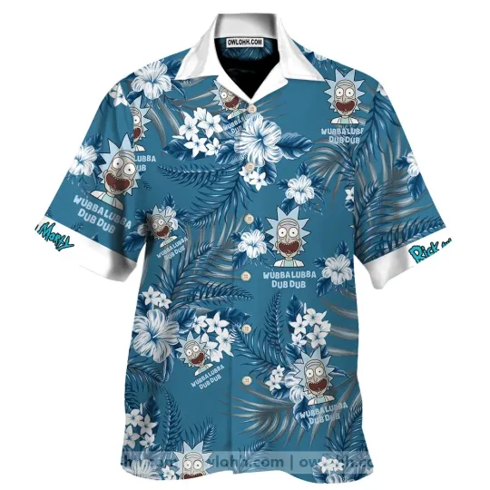 Rick And Rickandmorty Hawaiian Shirt For Men Women