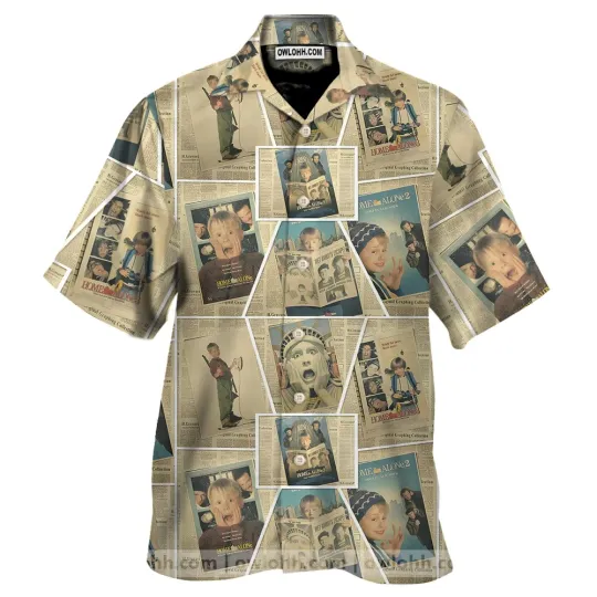 My Favorite Comedy Movie home Alone Hawaiian Shirt For Men Women