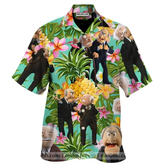 Statler And Waldorf Muppets Tropical Hawaiian Shirt For Men Women