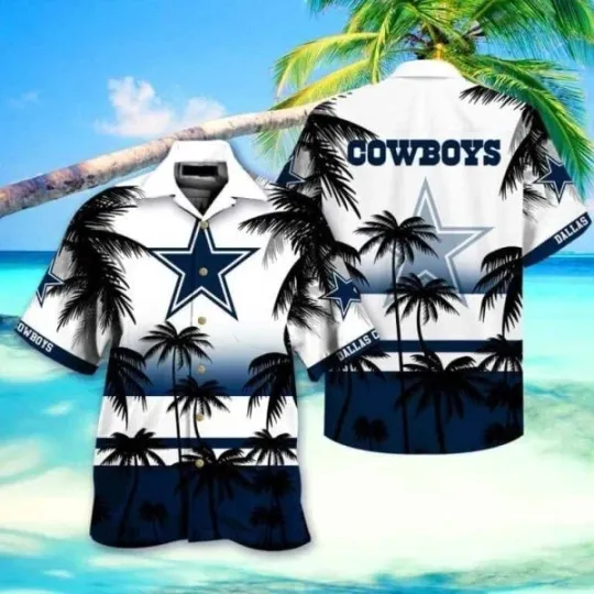 Dallas Cowboys Hawaiian Shirt Gift For Beach Lovers, Hawaiian Shirt