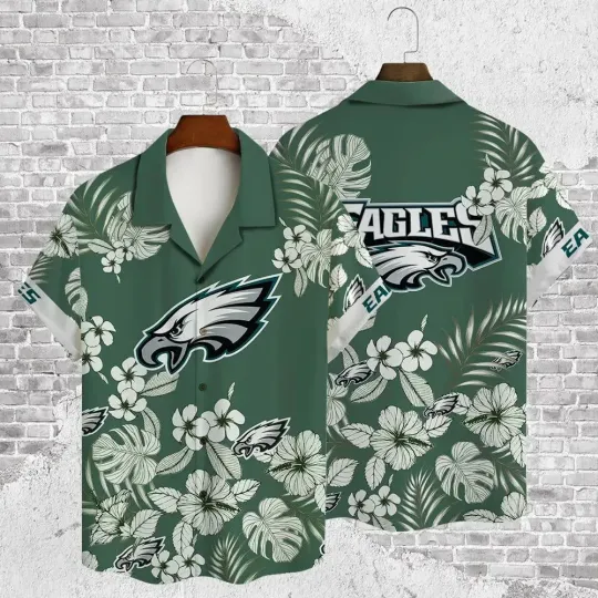 Discover Philadelphia Eagles Aop Hawaiian Shirt