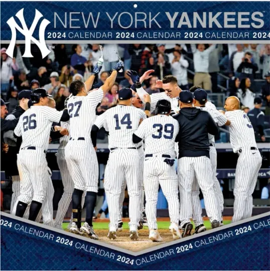 Discover New York Baseball 2026 WALL CALENDAR