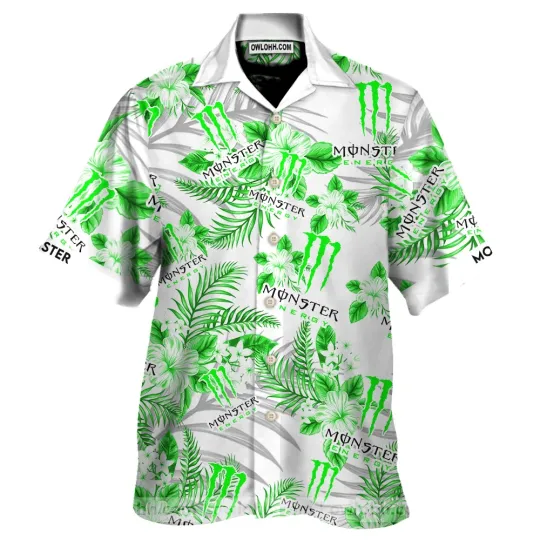 Discover Monster Floral Hawaiian Shirt For Men Women