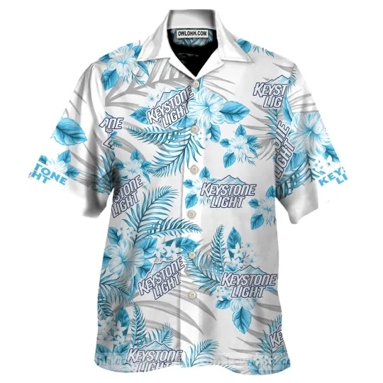 Discover Keystone Light Hawaiian Shirt For Men Women
