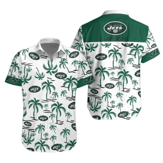 Discover New York Jets Football Team Hawaiian Shirt