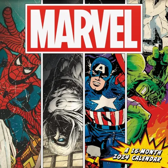 Discover MARVEL 2026 12 Month WALL CALENDAR