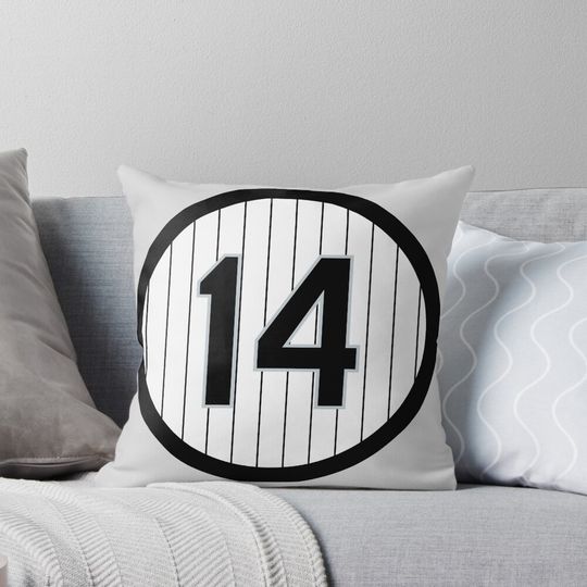 Discover Paul Konerko #14 Jersey Number Pillow