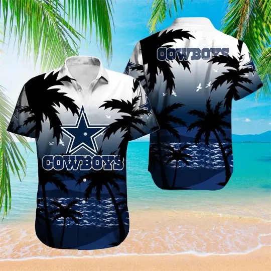 Discover Dallas Cowboys Ocean Breeze Hawaiian Shirt