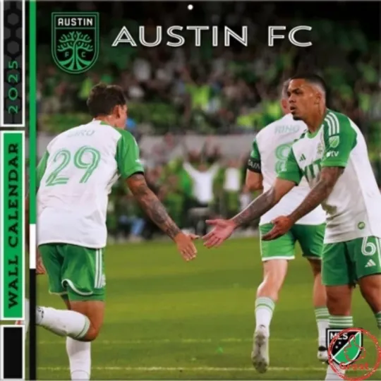 Discover Austin FC Team Wall Calendar