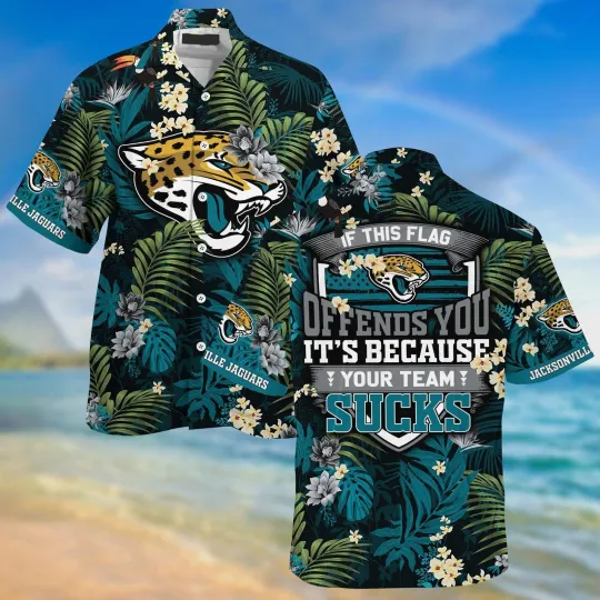 Discover Jacksonville Jaguars Bold Statement Hawaiian Shirt